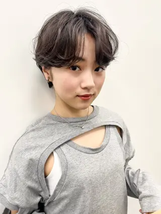 ショート 銀座 ショートヘア Nakasanのヘアスタイル