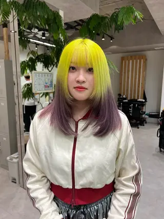 セミロング カラー 🍀お悩み改善憧れの 美髪 小林風雅のヘアスタイル