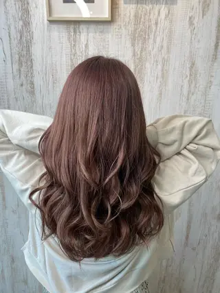 ロング カラー 縮毛矯正・髪質改善 人気No1🩶北島のヘアスタイル