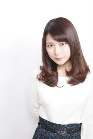 ロング カラー パーマ 山野井 誠のヘアスタイル