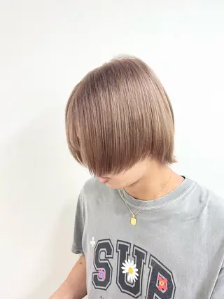 ショート カラー 藤川 克己のヘアスタイル