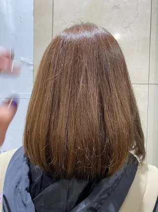 セミロング 長井 麻帆のヘアスタイル