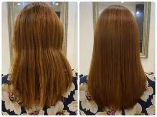 ロング ツバサ 髪質改善のヘアスタイル