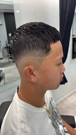 ショート メンズ INTRO SHIBUYA by Fi-Ne所属・💈メンズフェード 特化DAIYA💈のヘアスタイル