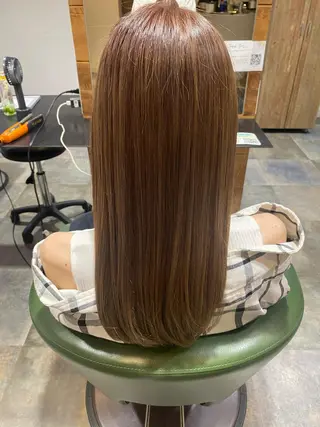セミロング 髙橋 瀬那のヘアスタイル