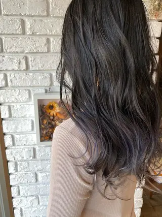 ロング カラー 日比 貴大/ minim hairのヘアスタイル