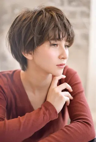 ショート パーマ 小林 祥弘のヘアスタイル