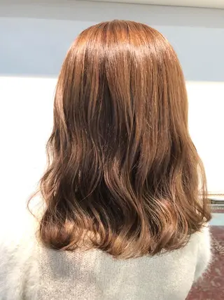 セミロング カラー 💐パーソナルカラー /市橋加菜💐のヘアスタイル