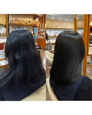 ミディアム 加藤 凌のヘアスタイル