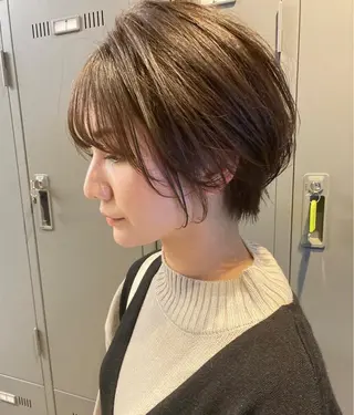 ショート ボブ/レイヤー/ ショートcovo代表のヘアスタイル
