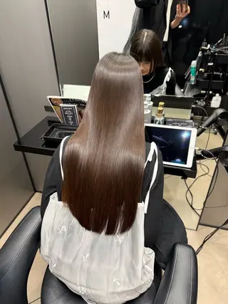 ロング 松尾 祐輝のヘアスタイル