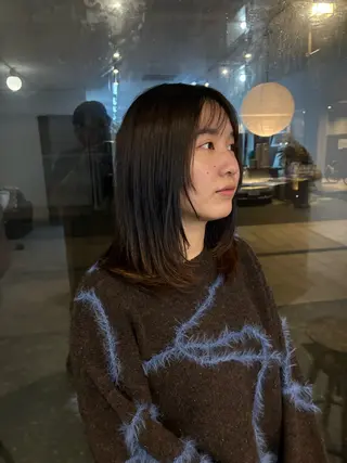 セミロング 🍀岡本 拓帆🍀のヘアスタイル