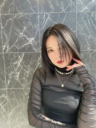 ショート チダアキフミ Ash大森のヘアスタイル