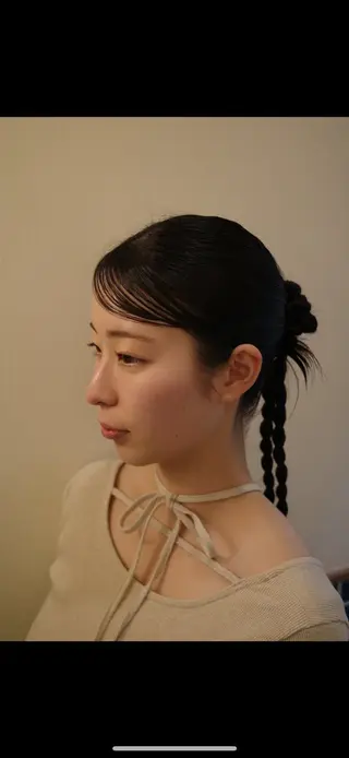 モトムラ アミのヘアスタイル