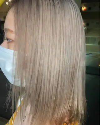 セミロング カラー パーマ ヘアアレンジ メンズ キッズ ネイル マツエク・マツパ アイブロウ 歩くパワースポット 🦋KAHOのヘアスタイル