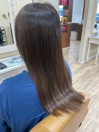 ロング カラー パーマ Gain KAKKY 池下駅徒歩3分のヘアスタイル