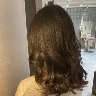 ミディアム 🌈割れない顔周り 中村隆寛のヘアスタイル