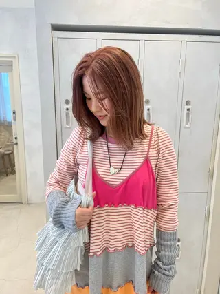 ミディアム ETERNAL所属・透明感カラー🌛 reikaのヘアスタイル