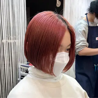 ショート カラー SALOWIN所属・ショート専門 笠井翔太のヘアスタイル
