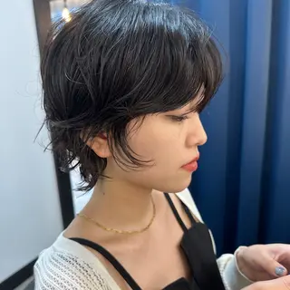 ショート パーマ FBeauty 青山店所属・パーマ特化美容師 表参道のヘアスタイル