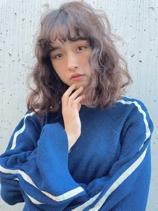 セミロング 🌼U24 ヘアデザインラボのヘアスタイル