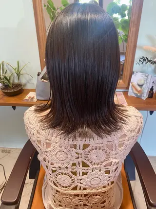 ミディアム 中島 さなえのヘアスタイル