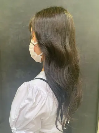 ロング カラー 似合わせレイヤーカ ット ʚɞ riiのヘアスタイル