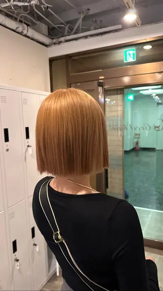 ショート カラー ヘアアレンジ cecil hair 難波店所属・髪質改善透明感カラー /SHOGO☀️のヘアスタイル