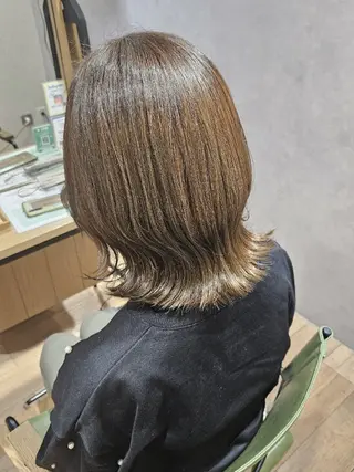 カラー ミディアム ACTOR所属・外戸口未優利 /ケドグチミユリのヘアスタイル