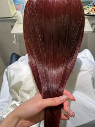 ロング カラー SOL あづきのヘアスタイル
