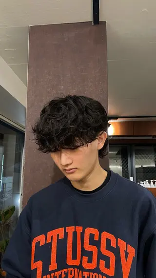 ショート パーマ fifth 阿部楓のヘアスタイル