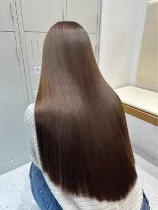 ロング カラー ヘアアレンジ ALLEN HAIR松戸所属・SAKI 💙のヘアスタイル