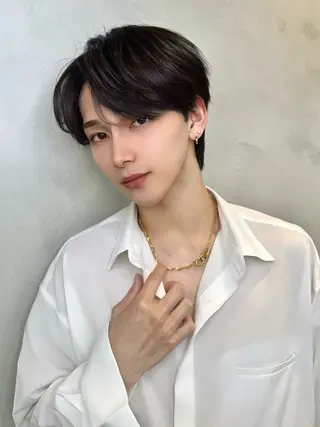 ショート カラー メンズ 🔶似合わせセンター パート/ヤス🔶のヘアスタイル