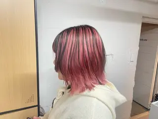 ミディアム tokute 中野真咲🐺のヘアスタイル