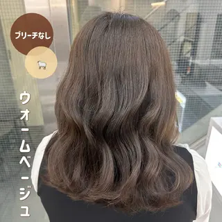 カラー 🍊暖色/ボブヘア chihiro🌼ོのヘアスタイル