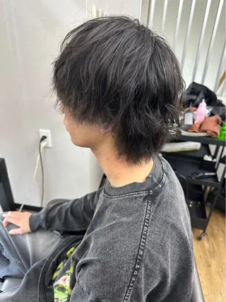 パーマ メンズ NAOKI /海外風のヘアスタイル