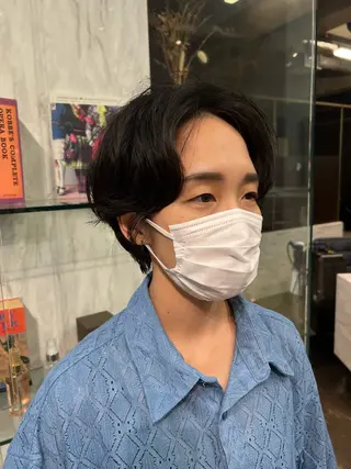 ショート パーマ ROBBY所属・松井美樹/似合わせ ガーリー・韓国のヘアスタイル