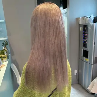 ロング ️🫧 AINE 🫧ハイトーンカラーのヘアスタイル