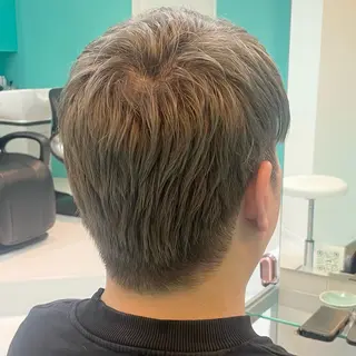 ショート カラー メンズ Natsuki‎🤍 透明感×艶カラー🫧のヘアスタイル