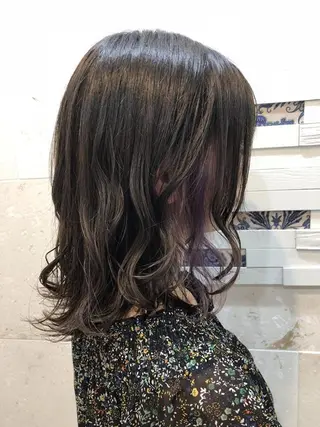 ミディアム カラー 💘カラー人気No. 1💘SAYAのヘアスタイル