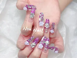 ロング NOA NAILのネイルデザイン