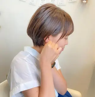 ショート ショート、ボブ シマダマサトのヘアスタイル