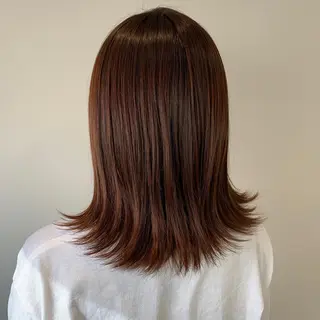 ミディアム 【ボブ、ミディアム、 髪質改善】浅川俊輝のヘアスタイル