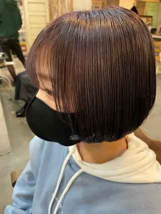 ショート カラー パーマ メンズ 南堀江🌿パーマ Tetsu【テツ】のヘアスタイル