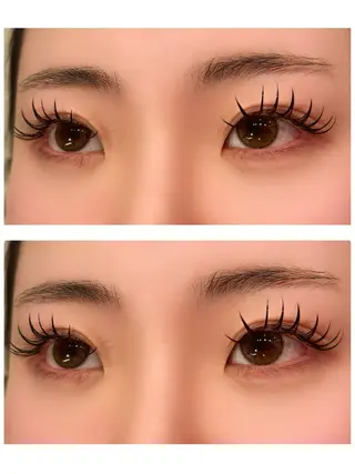 マツエク・マツパ シュガーレイ所属・バインドロック🦋 アンドヘルシーのマツエク・マツパデザイン