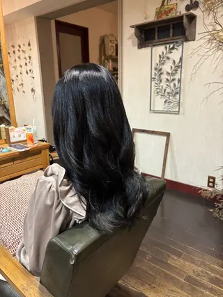 カラー アカリ😸🫶 カラーリスト🧡のヘアスタイル