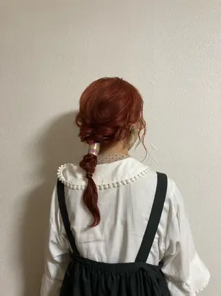 ロング ヘアアレンジ 清水 美香のヘアスタイル