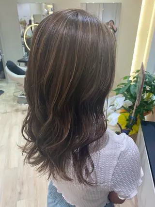 ロング カラー 個性派/ブリーチ ＊ほのかのヘアスタイル