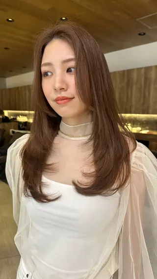 ロング カラー 🦋レイヤー募集中 宮澤 蒼🦋のヘアスタイル