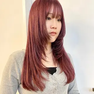 ロング カラー 🍒中川葵久美🍒 メンズ/パーマのヘアスタイル